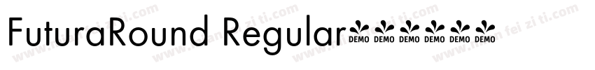 FuturaRound Regular字体转换